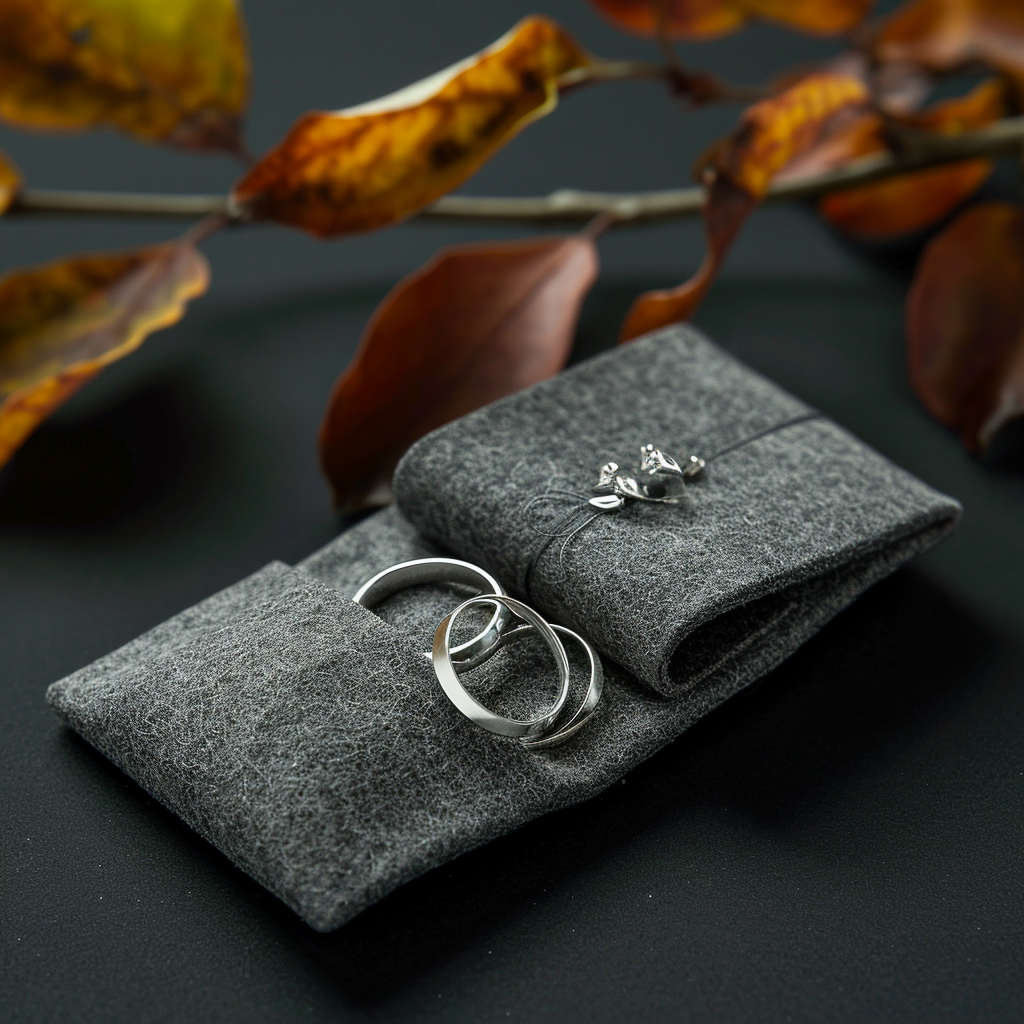 Aganya Signature Silver Couple Rings